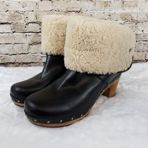 UGG 'Lynnea' Foldover Shearling Ankle Booties